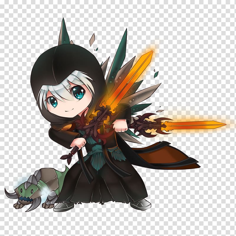 Rage of Bahamut Chibi Cygames Tifa Lockhart Mobile Phones, Chibi transparent background PNG clipart