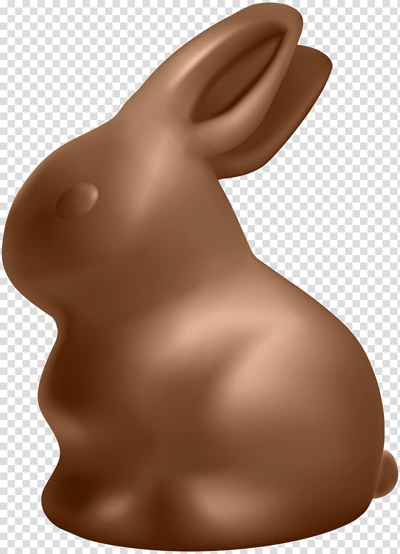 Chocolate bunny , Easter Chocolate Bunny transparent background PNG clipart