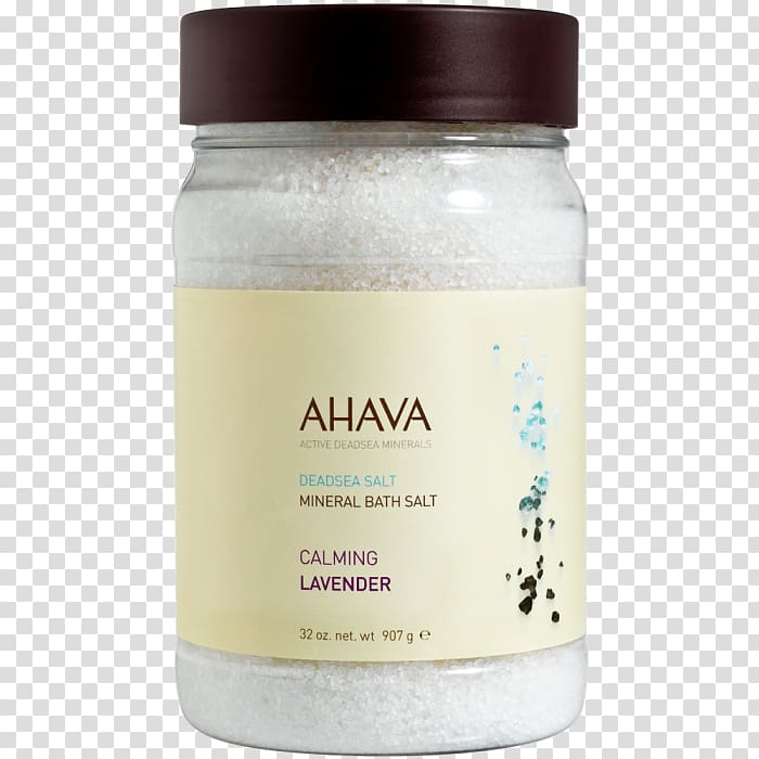 Dead Sea salt Bath salts AHAVA Bath bomb, salt transparent background PNG clipart