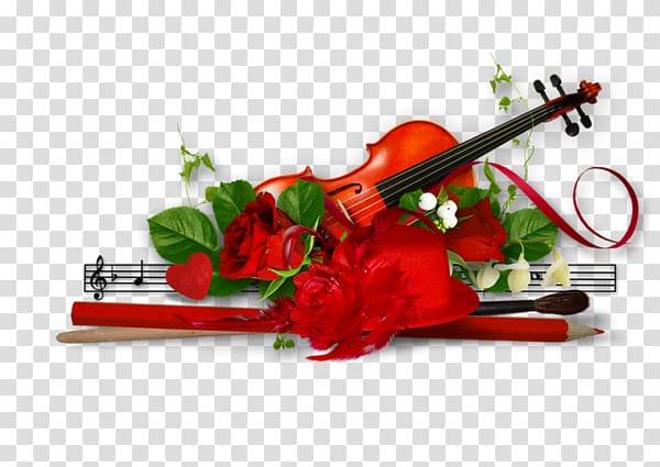 Violin Floral design Shabbat Musical Instruments , shabbat shalom transparent background PNG clipart