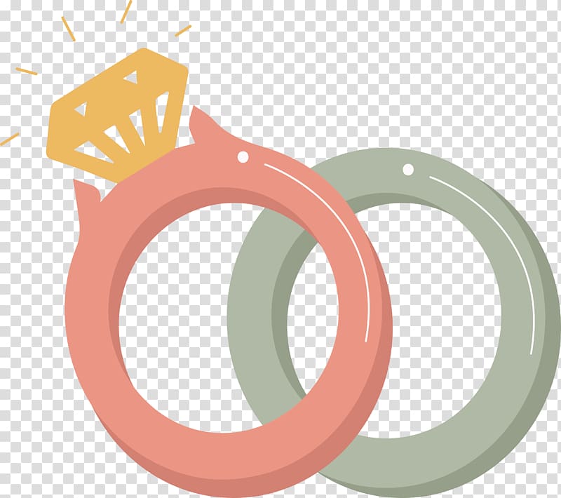 Diamond Ring Euclidean Icon, Creative ring transparent background PNG clipart