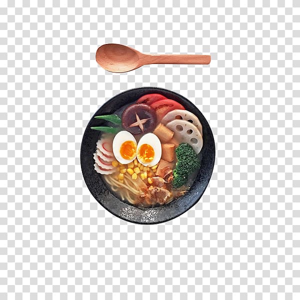Instant noodle Chicken soup Shrimp roe noodles, Egg noodles mushrooms transparent background PNG clipart