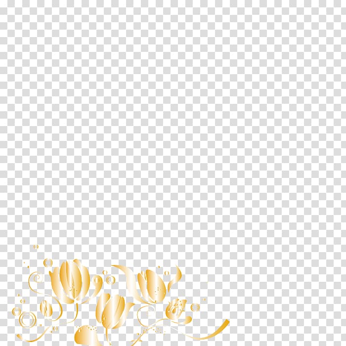 Angle Edge Pattern, Tulips Decorative corner transparent background PNG clipart