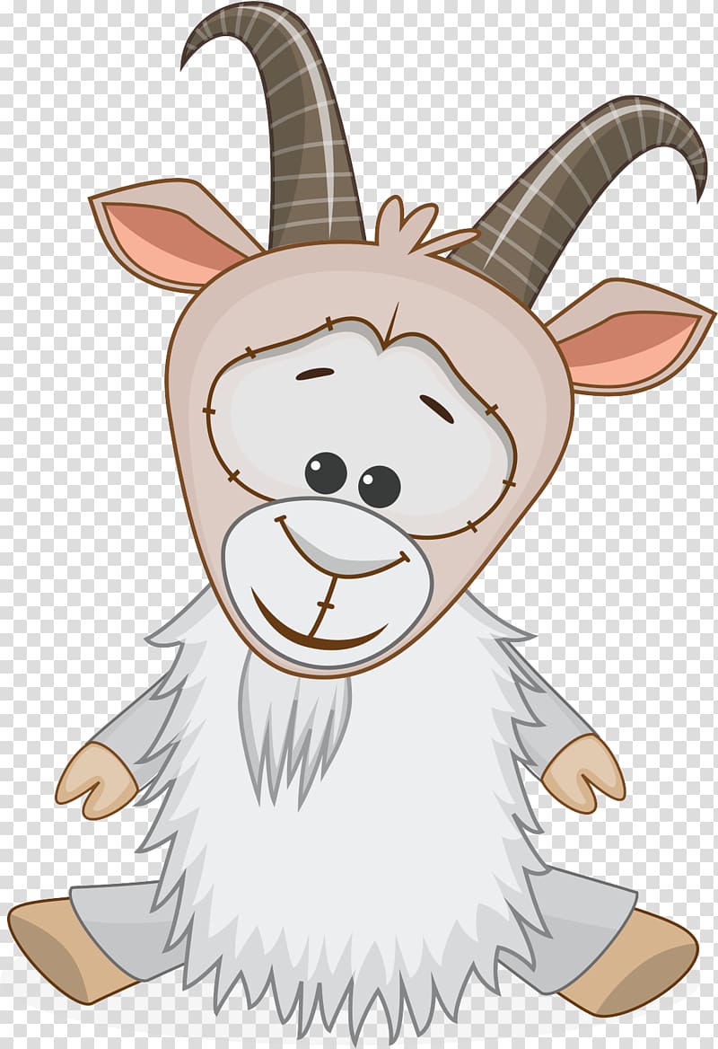 Goat Alpine ibex Sheep , cartoon goat transparent background PNG clipart