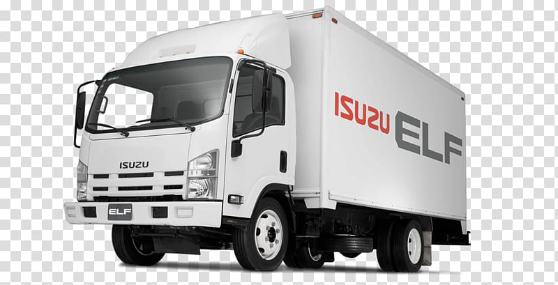 Compact van Isuzu Elf Isuzu Giga Isuzu Motors Ltd., truck transparent background PNG clipart