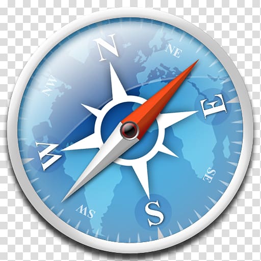 Apple Web browser Compass Safari Light-emitting diode, apple transparent background PNG clipart