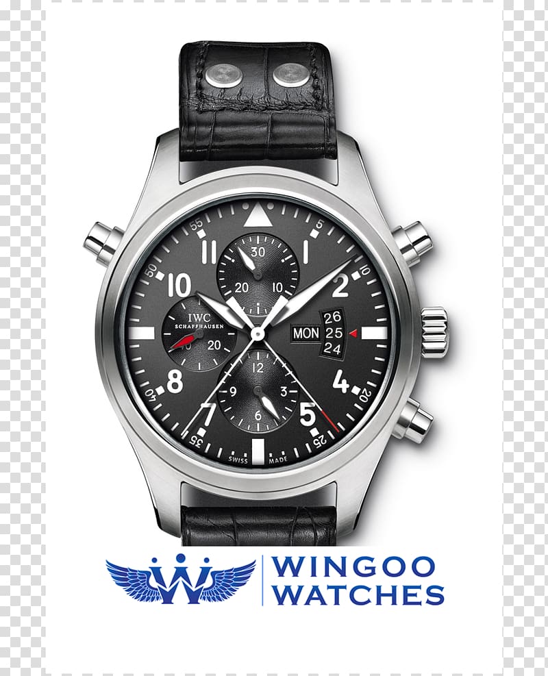 Schaffhausen International Watch Company Double chronograph, watch transparent background PNG clipart