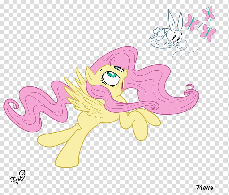 Pony Fluttershy Art Equestria Canterlot, going away transparent background PNG clipart
