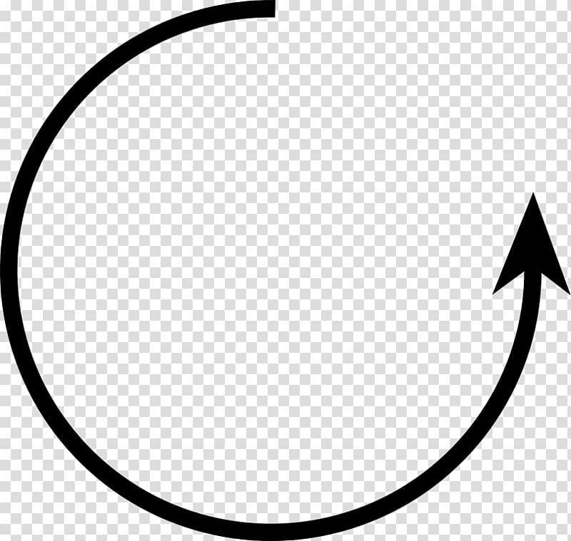 Clockwise Rotation Widdershins Arrow Torque, circle arrows transparent background PNG clipart