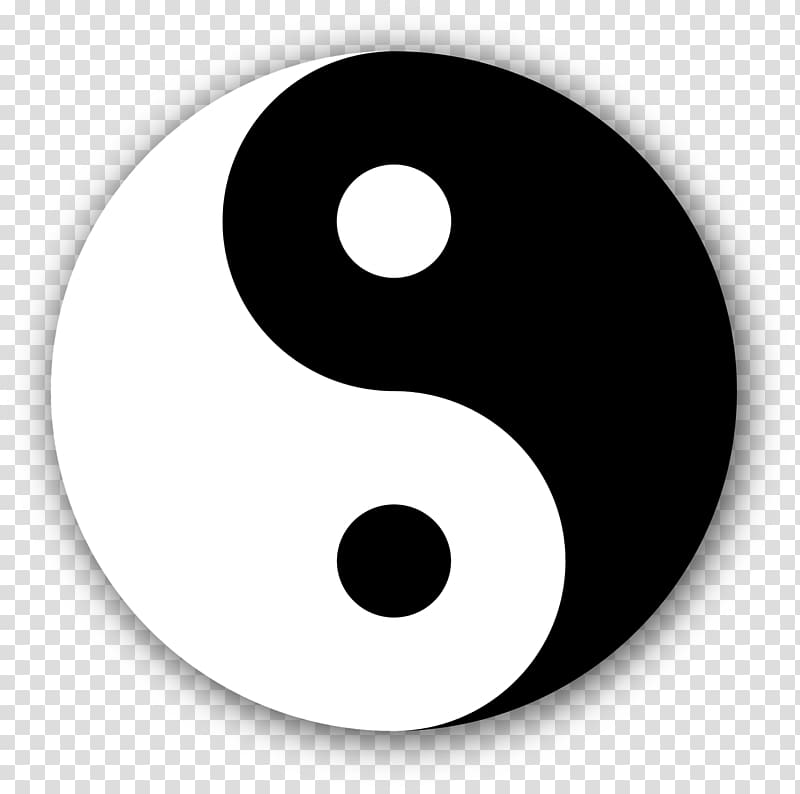 Yin and yang Symbol Traditional Chinese medicine Taoism, yin yang transparent background PNG clipart