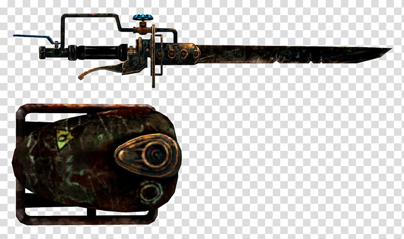 Fallout 3 Fallout 4 Old World Blues Wasteland Fallout: New Vegas, weapon transparent background PNG clipart