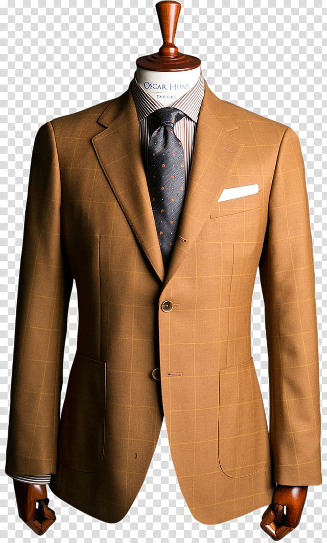 Blazer Sport coat Oscar Hunt Tailor Jacket, sport wear transparent background PNG clipart