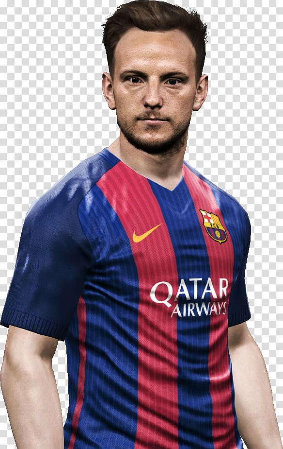 Sergio Busquets Pro Evolution Soccer 2017 FC Barcelona T-shirt Sport, fc barcelona transparent background PNG clipart