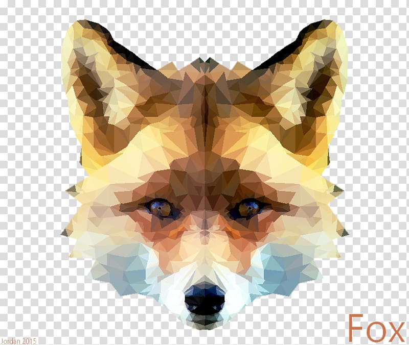 Red fox , Artistic Fox Background transparent background PNG clipart