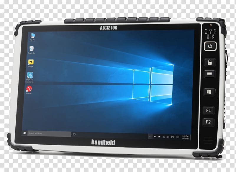 Microsoft Tablet PC Rugged computer Capacitive sensing Handheld Devices Windows 10, algiz transparent background PNG clipart