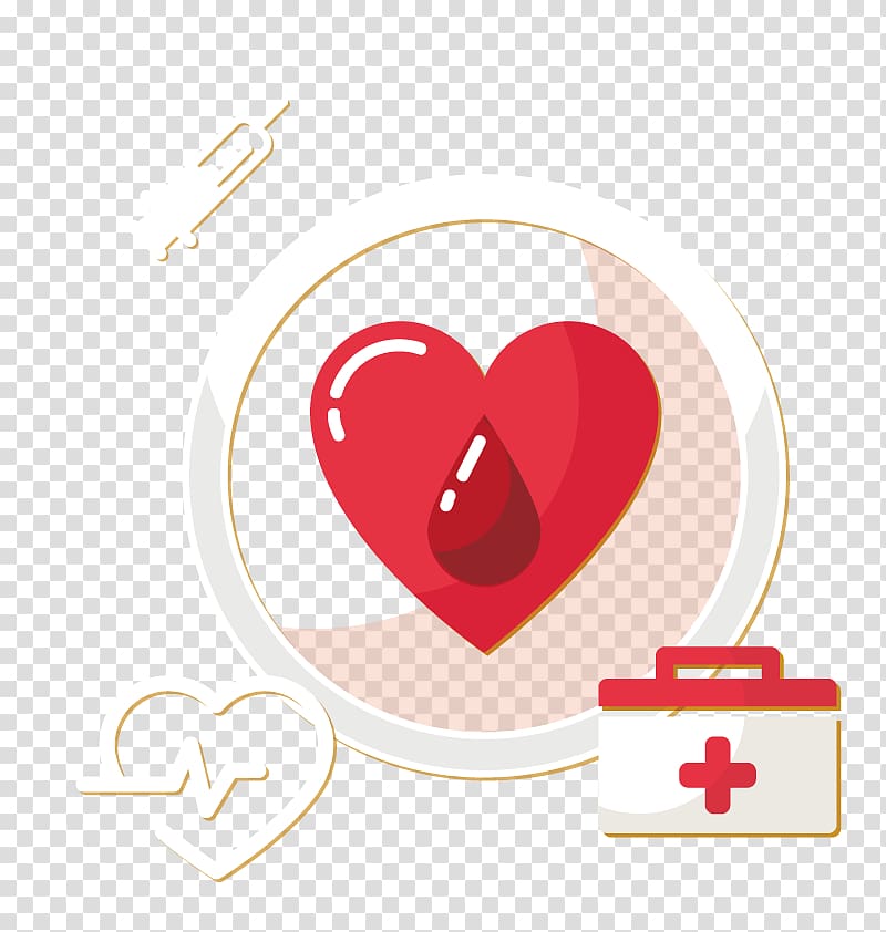 First aid kit , heartbeat ambulance transparent background PNG clipart