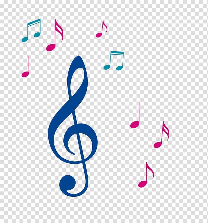 G clef , Clef Treble Musical note , Colorful notes transparent background PNG clipart