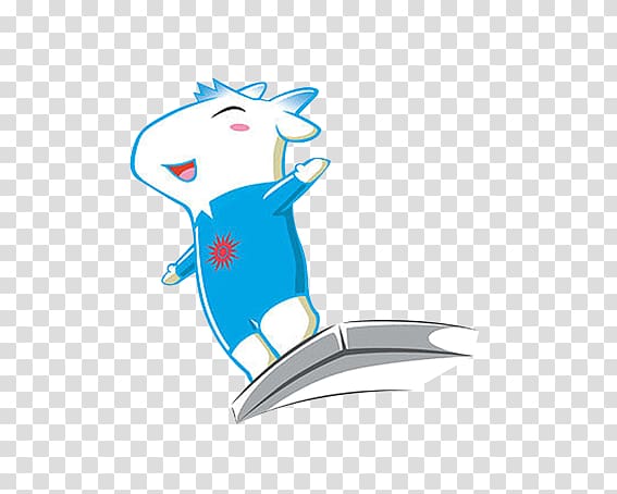 Sheep Cartoon Drawing Diving, Lamb standing on diving board transparent background PNG clipart