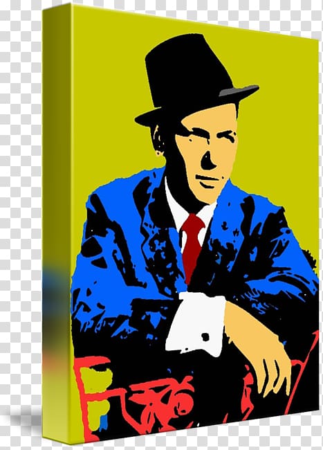 Frank Sinatra Pop art Canvas, frank sinatra transparent background PNG clipart