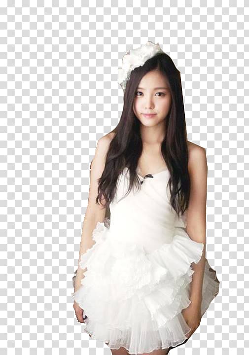 Jung Eun-ji South Korea Wedding dress Apink, son transparent background PNG clipart