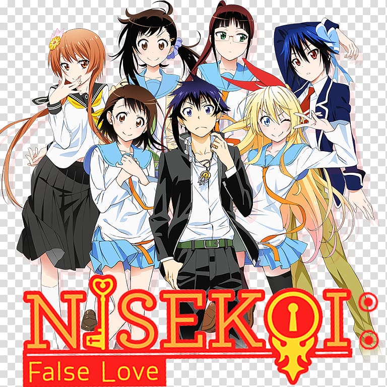 Nisekoi Anime Manga Seishirou Crunchyroll, Anime transparent background PNG clipart