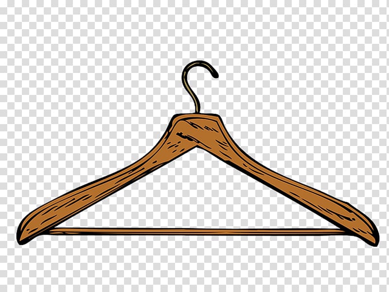 Clothes hanger Clothing Closet Coat , hanger transparent background PNG clipart