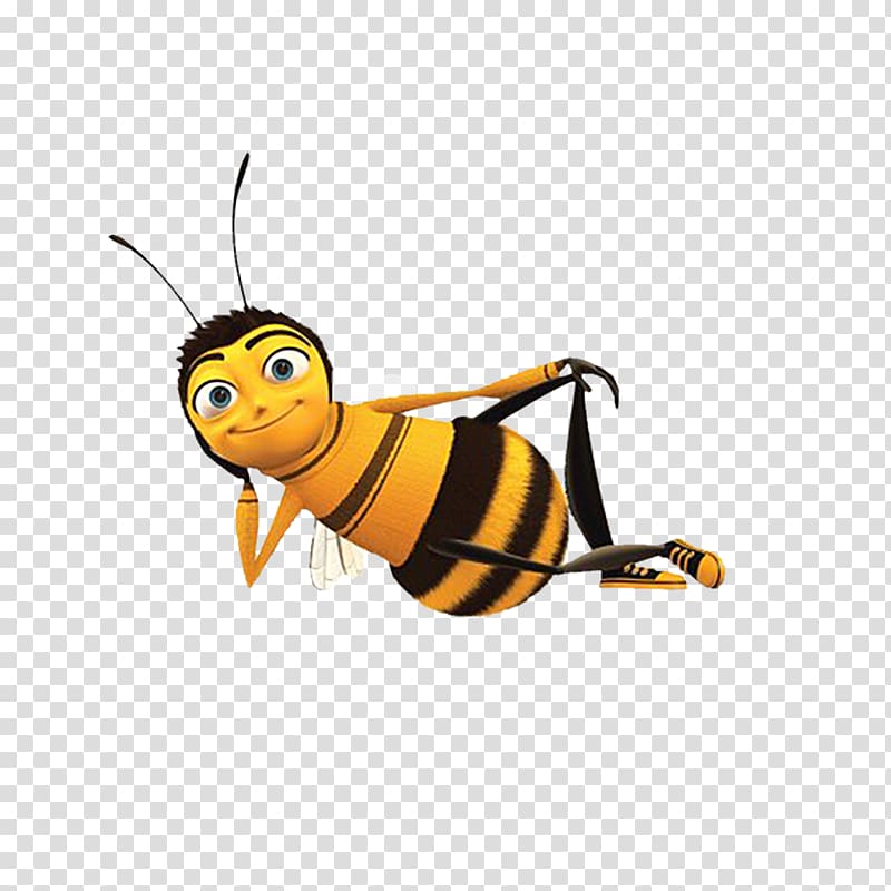 Maya the Bee character illustration, Barry B. Benson Vanessa Bloome Bee Internet meme, Bee,Small animals,Cartoon transparent background PNG clipart