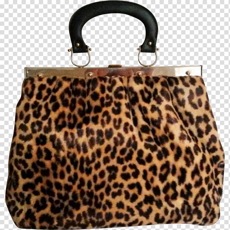 Tote bag Leopard Handbag Chanel, purse transparent background PNG clipart