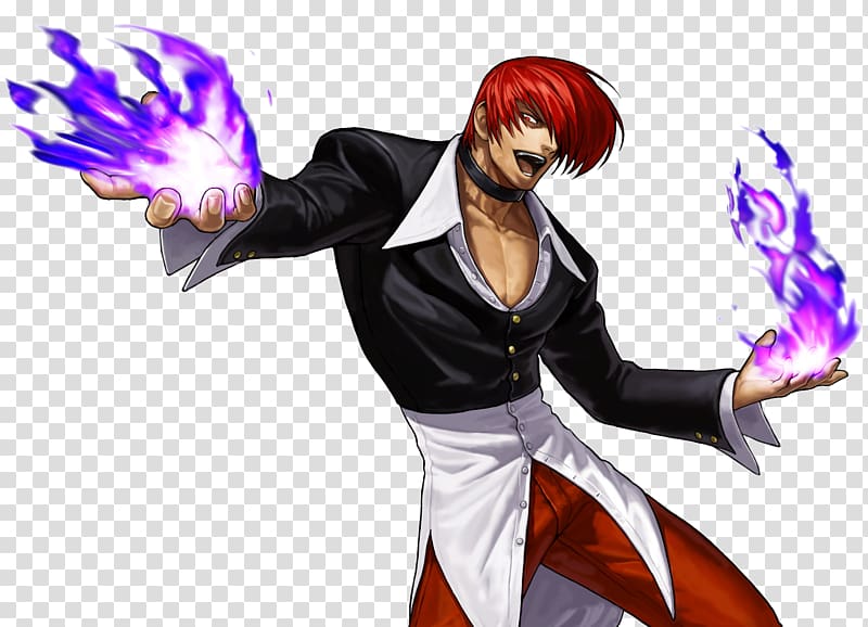 The King of Fighters XIII Iori Yagami The King of Fighters 2002 The King of Fighters \'97 Kyo Kusanagi, fight transparent background PNG clipart