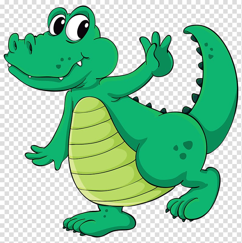 Dinosaur Dance Illustration, Cartoon crocodile transparent background PNG clipart