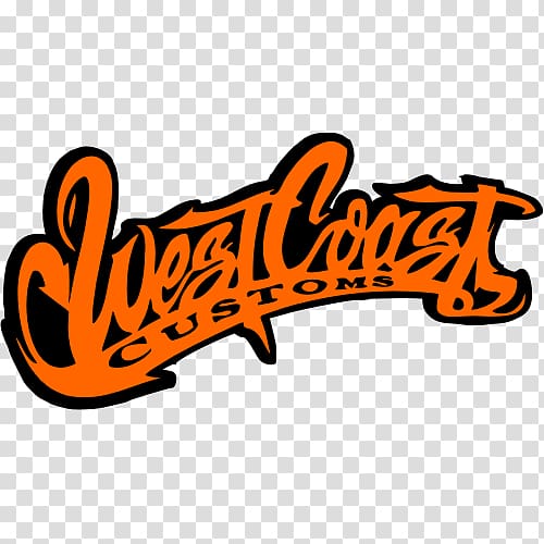 West Coast Customs Car Sticker Decal Advertising, car transparent background PNG clipart