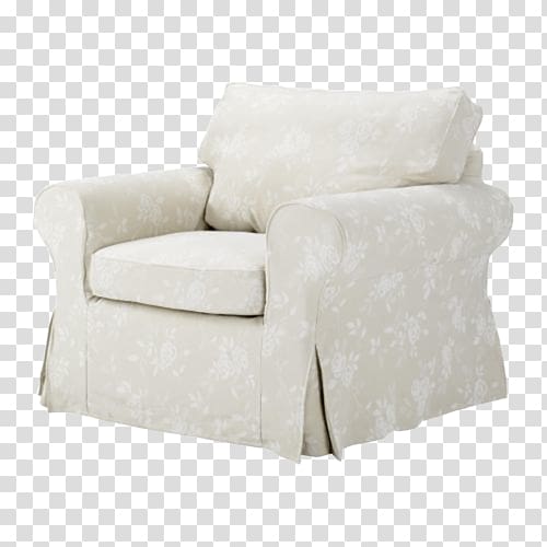 Slipcover Couch IKEA Sofa bed Chair, chair transparent background PNG clipart