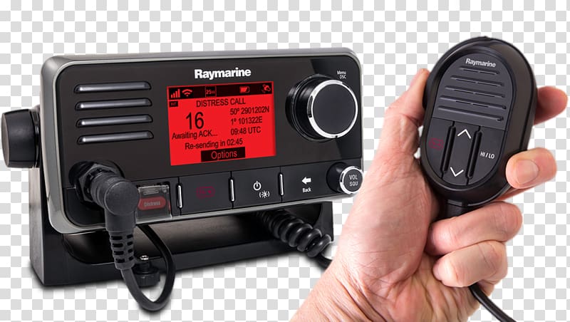 Raymarine plc Marine VHF radio Automatic identification system Microphone Very high frequency, microphone transparent background PNG clipart
