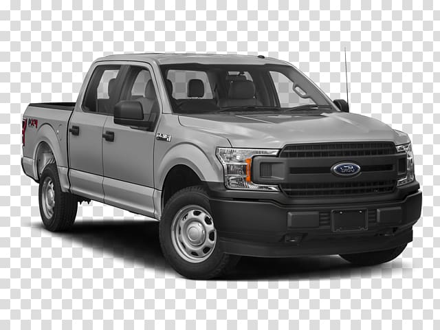 Pickup truck 2018 Ford F-150 XLT Car Ford EcoBoost engine, pickup truck transparent background PNG clipart