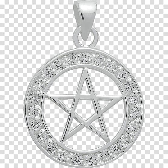 Pentacle Pentagram Charms & Pendants Wicca Amulet, amulet transparent background PNG clipart