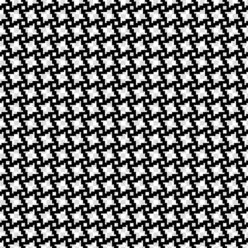 Tile Black and white Halftone Screentone Pattern, abstract pattern transparent background PNG clipart