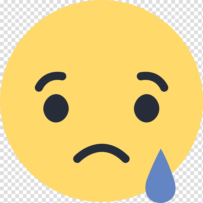 Emoticon Facebook Social media Like button Sadness, Emoji transparent background PNG clipart