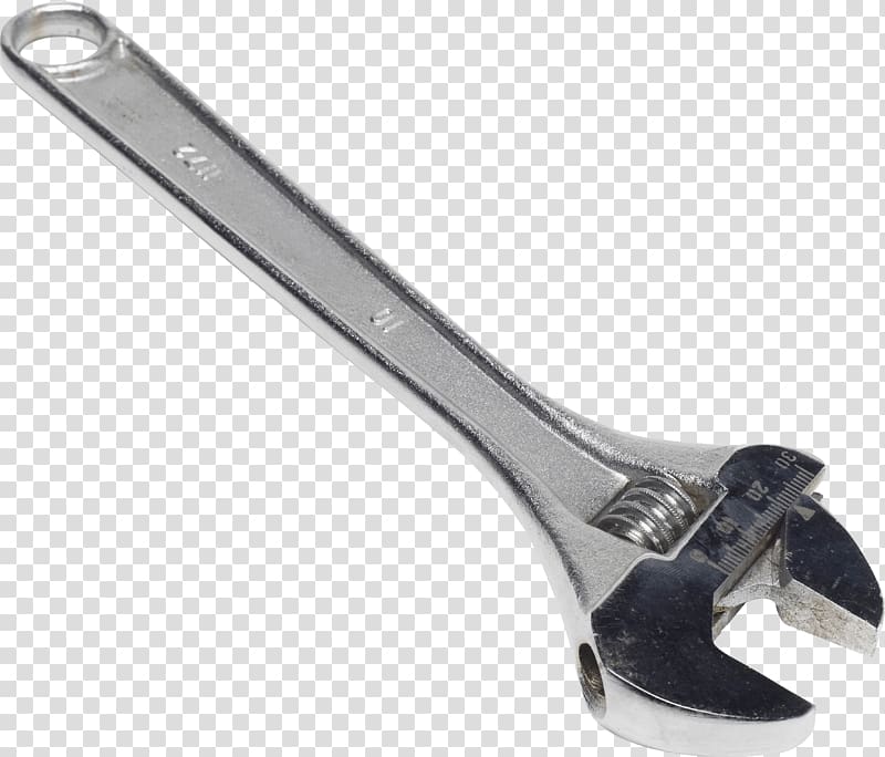 Hand tool Wrench Hex key Adjustable spanner, Wrench Spanner transparent background PNG clipart