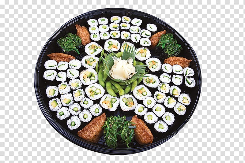 California roll Sushi Wawa Restaurant Platter, sushi transparent background PNG clipart