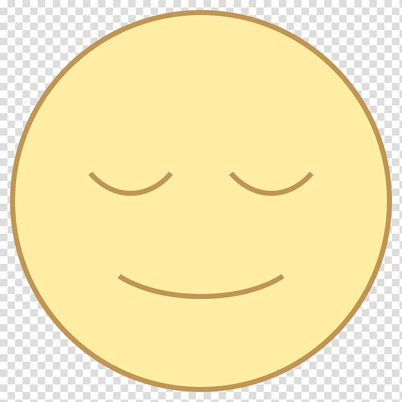Emoticon Smiley Facial expression Happiness, Calm transparent background PNG clipart