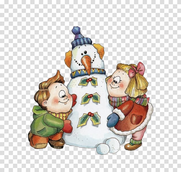 Child Snowman New Year Winter, Snowman holding children transparent background PNG clipart