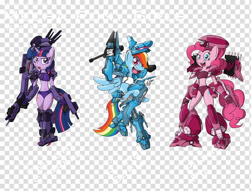 Pinkie Pie Twilight Sparkle Rainbow Dash Pony MechWarrior Online, robot unicorn attack transparent background PNG clipart