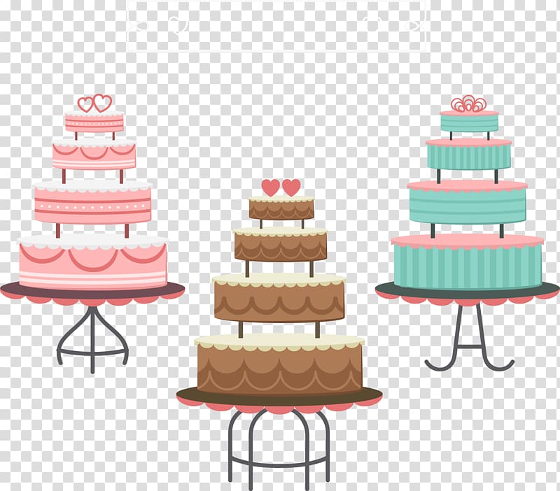 cartoon love cake transparent background PNG clipart