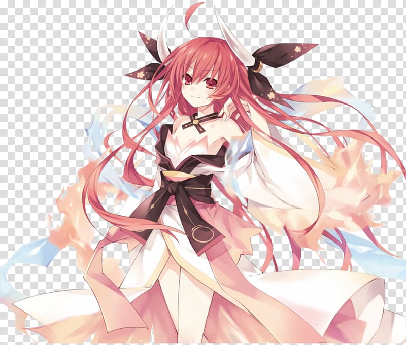 Date A Live Itsuka Spirit Ifrit Anime, Anime transparent background PNG clipart