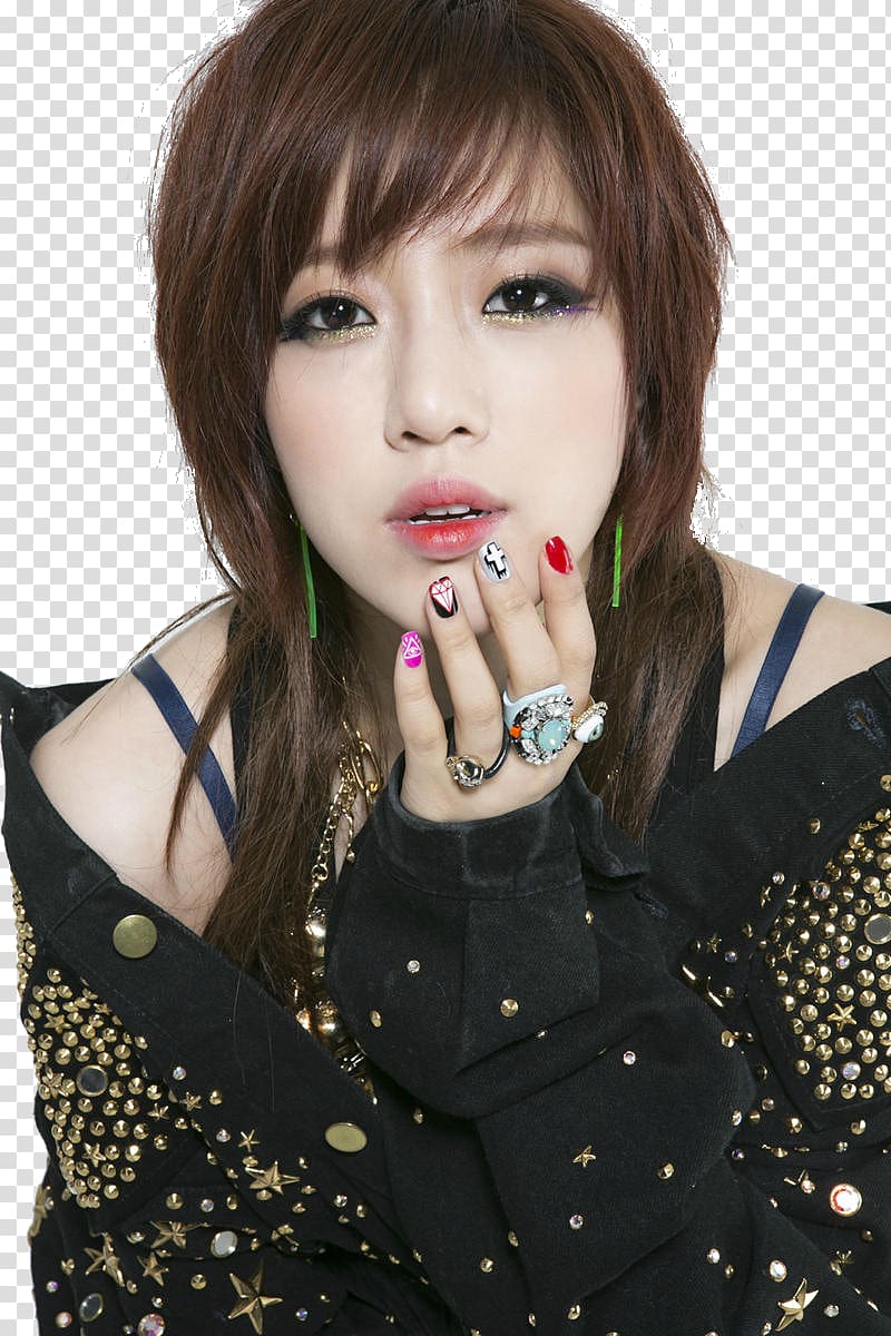 Hahm Eun-jung T-ara N4 K-pop Black Eyes, actor transparent background PNG clipart