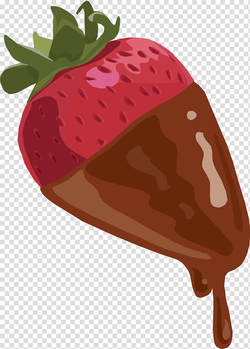 Strawberry Milkshake Chocolate-covered cherry Torte, chocolate transparent background PNG clipart