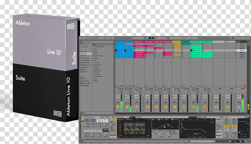 Ableton Live Musical Instruments Multitrack recording, musical instruments transparent background PNG clipart