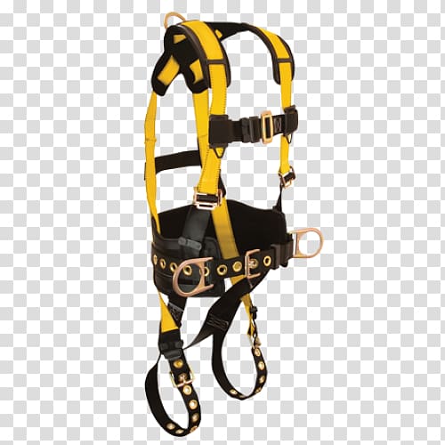 D-ring Climbing Harnesses Belt Buckle Strap, belt transparent background PNG clipart