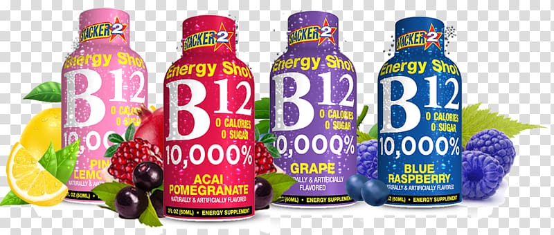 Energy drink Energy shot Dietary supplement Vitamin B-12 Bottle, Shot drink transparent background PNG clipart