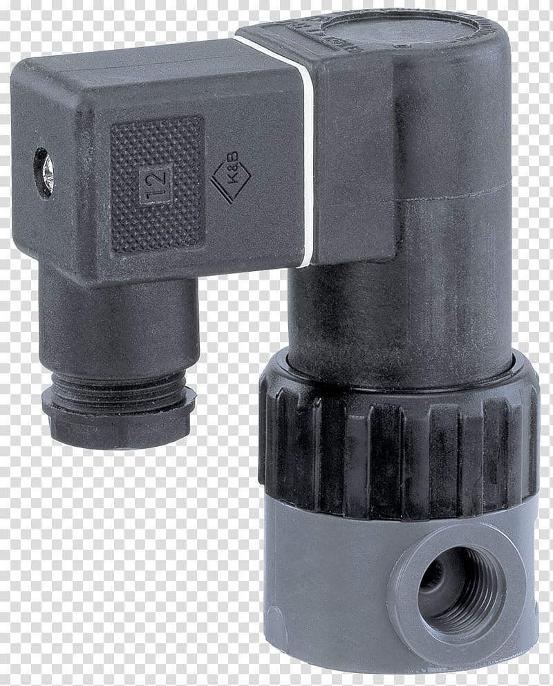 Solenoid valve GEMÜ Gebr. Müller Apparatebau GmbH & Co. KG plastic, solenoid valve transparent background PNG clipart